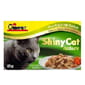 Gim Gim Cat 貓罐頭 ShinyCat Nature 天然優質水煮罐 吞拿魚及迷你鳳尾魚 85g 85g  正面圖