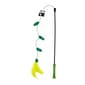 GiGwi GiGwi Feather Teaser魔⼒貓棒 熊貓   正面圖