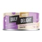 Daily Daily Delight Mousse慕絲系列 貓罐頭 雞肉+三文魚 70g 70g  正面圖