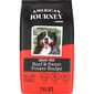 American American Journey 狗糧 全犬糧 無穀物牛肉+甜薯配方 24lbs 24lb  正面圖