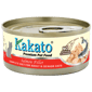 Kakato Kakato 貓罐頭 全營養單一蛋白主食罐 成貓及高齡貓配方 三文魚 70g 70g  正面圖