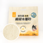 汪喵星球 汪喵星球 貓砂 DogCatStar 益生菌消臭瞬凝木薯砂 2.4kg 4kg  正面圖