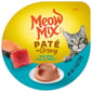 Meow Meow Mix 杯装濕糧 免治肉汁 三文魚+吞拿魚 78g 78g  正面圖