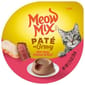 Meow Meow Mix 杯装濕糧 免治肉汁 雞肉+牛肉 78g 78g  正面圖
