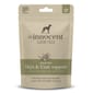The The Innocent Hound 狗零食 風乾保健小食 皮膚毛髮保健 白魚香腸加蘆薈及螺旋藻 10pcs   正面圖