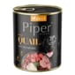 狗罐頭 Piper 黑鑽狗罐頭系列 成犬配方 鶉+蔓越莓 400g (PQ400)