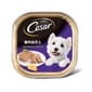 Cesar西莎 Cesar西莎 鋁罐狗罐頭 經典鮮肉系列 雞肉加芝士 CHICKEN & CHEESE 100g 100g  正面圖