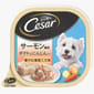 Cesar西莎 Cesar西莎 鋁罐狗罐頭 日系薯仔紅蘿蔔三文魚 100g 100g  正面圖