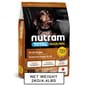 nutram紐頓 nutram紐頓 狗糧 無薯無穀糧小型犬 雞肉火雞 Turkey Chicken & Duck T27 5.4kg 4kg  正面圖