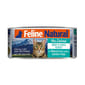 Feline Feline Natural 主食貓罐頭 牛肉及藍尖尾鱈魚盛宴 Beef and Hoki Feast 85g 85g  正面圖