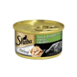 Sheba Sheba 日系貓罐頭 湯汁吞拿魚加鯛魚 85g 淺綠色 85g  正面圖