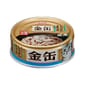 AIXIA AIXIA 愛喜雅 貓罐頭 金缶系列 吞拿魚+白飯魚 70g 70g  正面圖