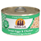 WeRuVa WeRuVa 貓罐頭 主食罐 無骨及去皮雞胸肉、雞蛋、豌豆 Green Eggs and Chicken 85g 85g  正面圖