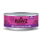 RAWZ RAWZ 貓罐頭 肉醬主食罐 全貓配方 火雞肉及火雞肝 155g 155g  正面圖