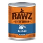 RAWZ RAWZ 狗罐頭 主食罐 全犬配方 三文魚 354g 354g  正面圖
