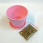 DIY DIY 有機高級貓草套裝 粉紅   正面圖