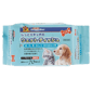 DoggyMan DoggyMan 日本貓狗用品 水潤觸感濕紙巾 70枚  狗用 正面圖