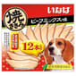 CIAO CIAO 狗零食 日本烤雞胸肉 狗狗配方 牛肉味 12本入   正面圖