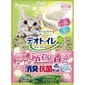 Unicharm Unicharm 日本消臭大師消臭抗菌沸石 矽膠貓砂 粉紅花香味 3.8L 8L  正面圖