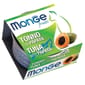 Monge Monge 貓罐頭 清新鮮果系列 成貓配方 吞拿魚木瓜 80g 80g  正面圖
